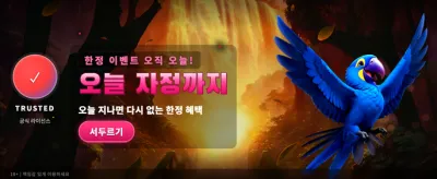 이구아수 날개, 행운을 잡으세요 banner